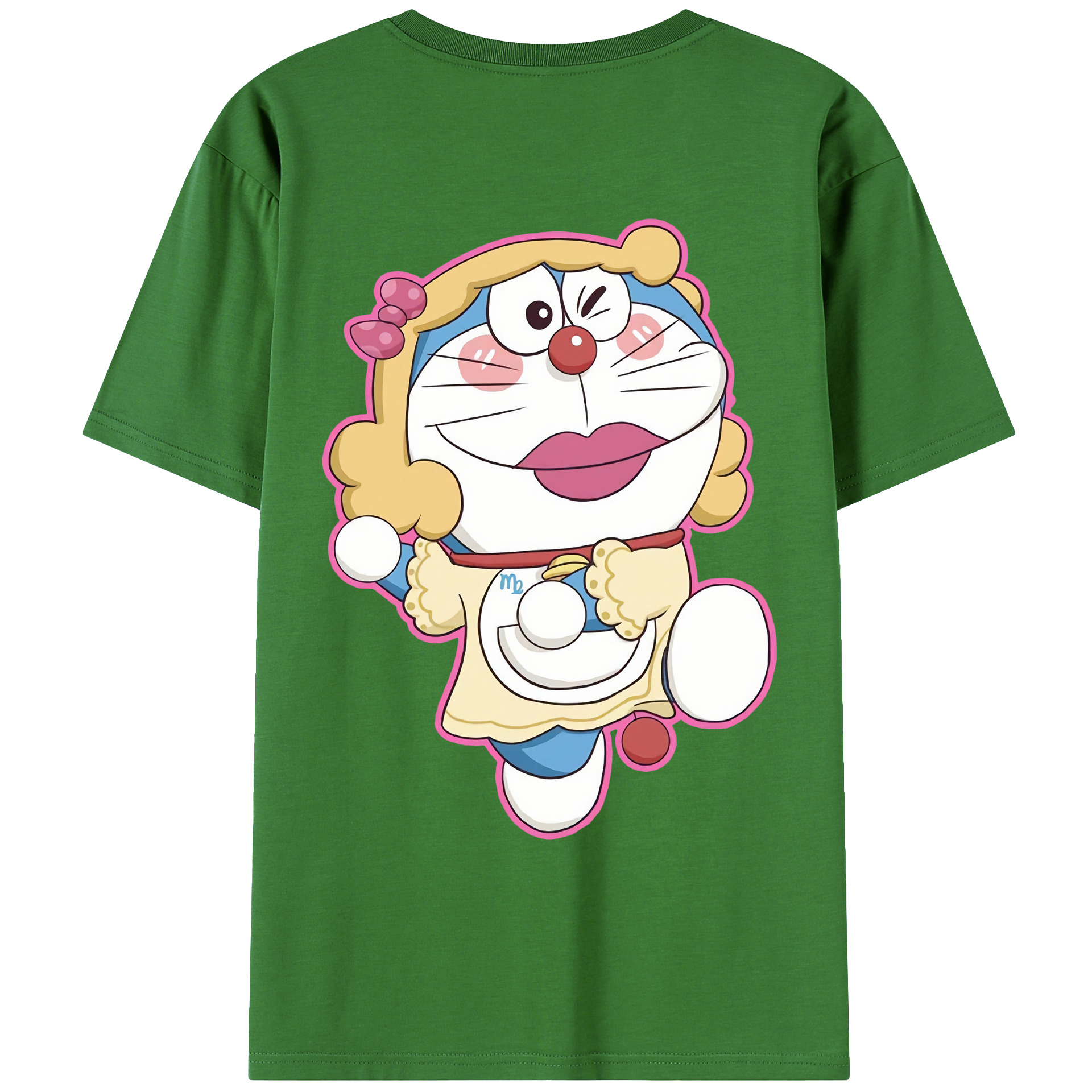（画像用） ドラえもん Doraemon レディース半袖Tシャツ(バックプリント)